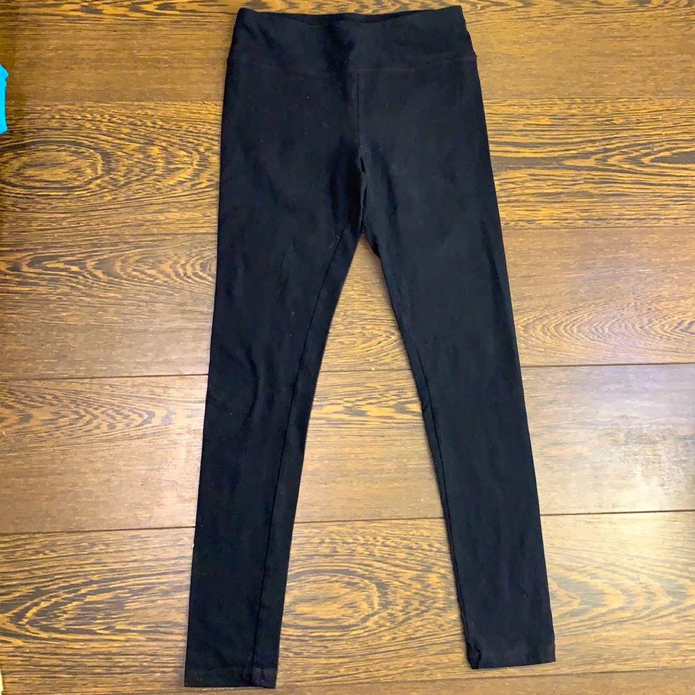 NICOLE MILLER BLACK LEGGINGS